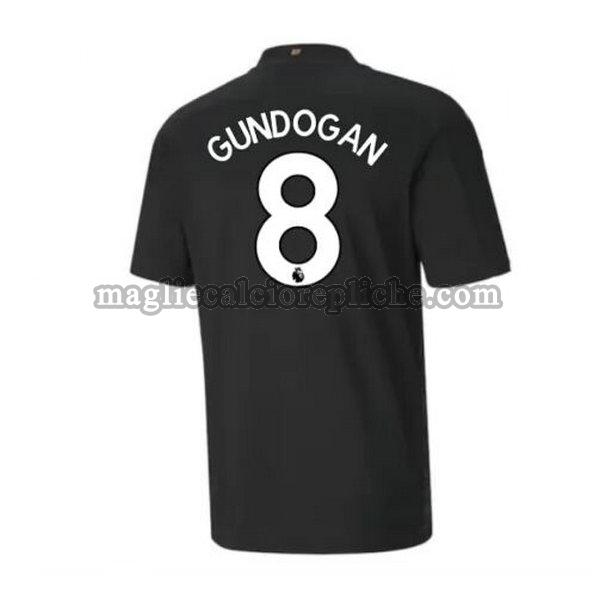 seconda maglie calcio manchester city 2020-2021 gundogan 8