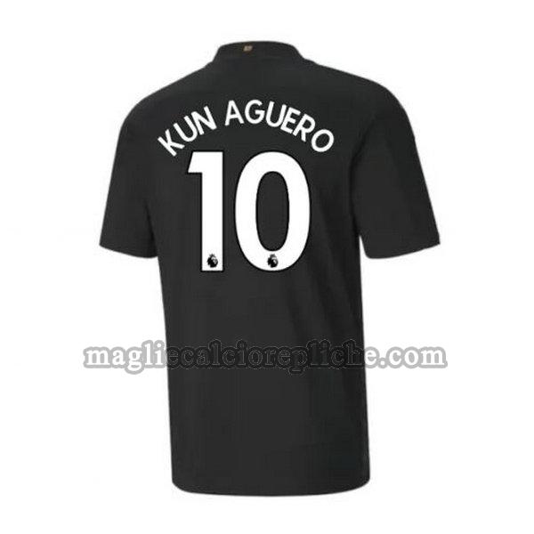 seconda maglie calcio manchester city 2020-2021 kun aguero 10