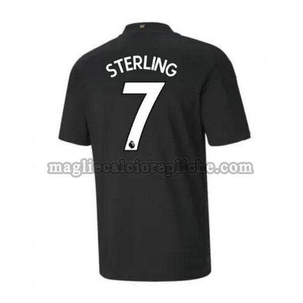 seconda maglie calcio manchester city 2020-2021 sterling 7