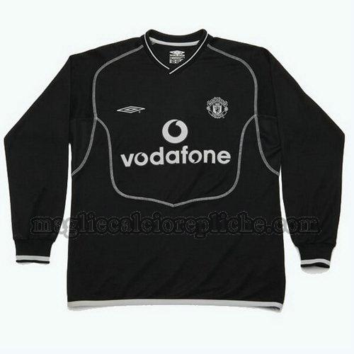 seconda maglie calcio manchester united 2000 2002 manica lunga