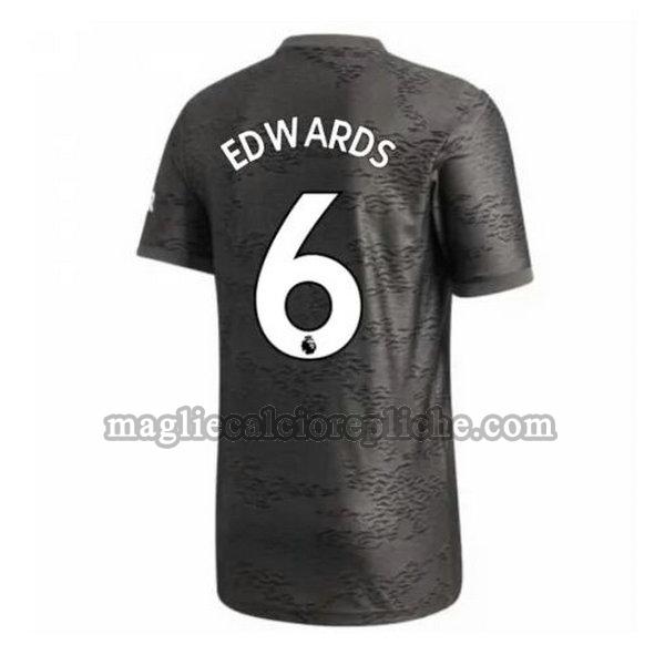 seconda maglie calcio manchester united 2020-2021 edwards 6