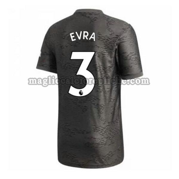 seconda maglie calcio manchester united 2020-2021 evra 3