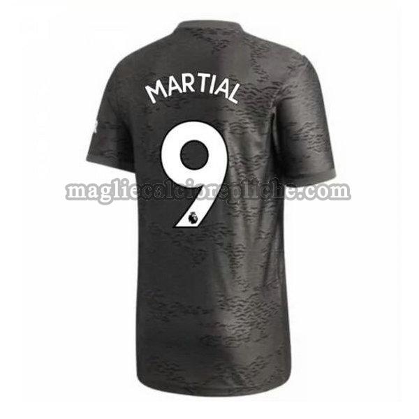 seconda maglie calcio manchester united 2020-2021 martial 9