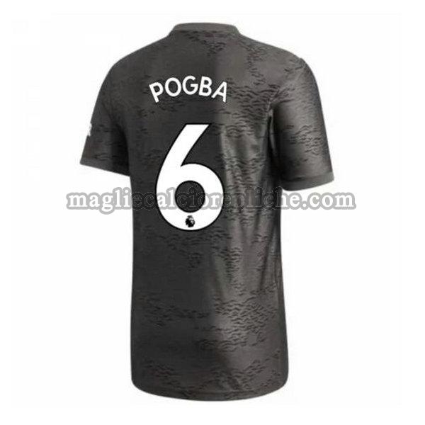 seconda maglie calcio manchester united 2020-2021 pogba 6