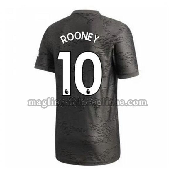 seconda maglie calcio manchester united 2020-2021 rooney 10