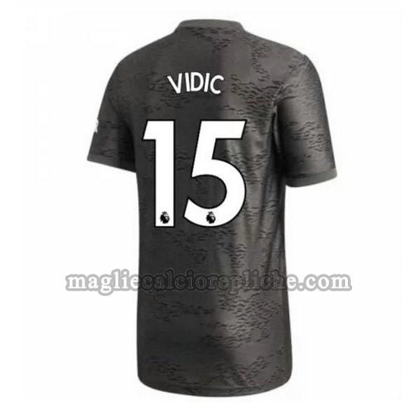 seconda maglie calcio manchester united 2020-2021 vidic 15