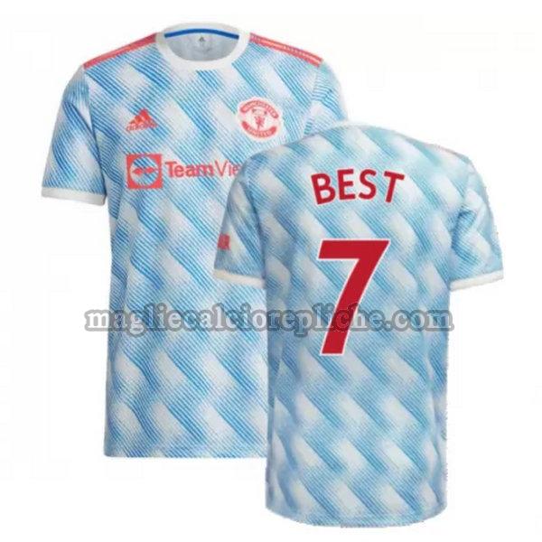 seconda maglie calcio manchester united 2021 2022 best 7 blu