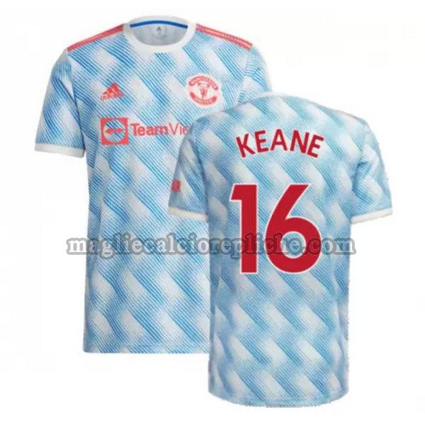 seconda maglie calcio manchester united 2021 2022 james 21 blu