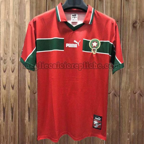 seconda maglie calcio marocco 1998 rosso