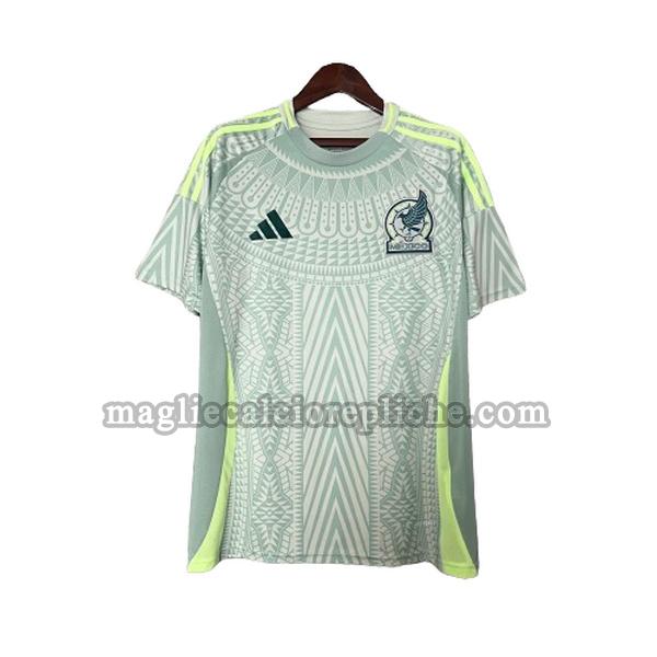 seconda maglie calcio messico 2024 thailandia verde