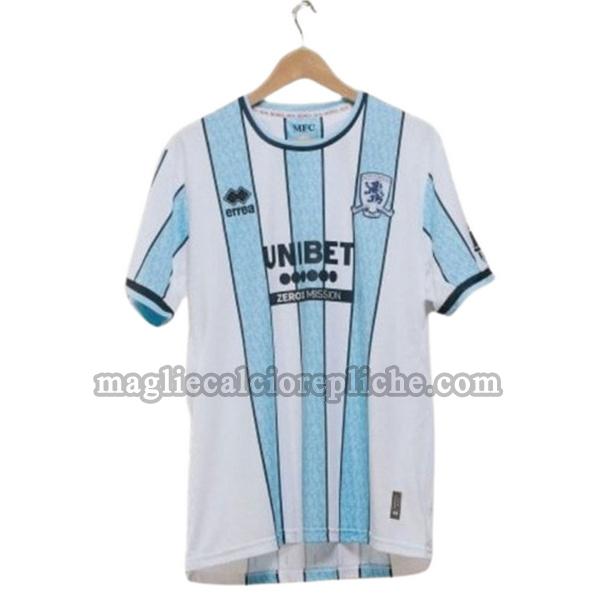seconda maglie calcio middlesbrough 2024 2025 thailandia bianco blu
