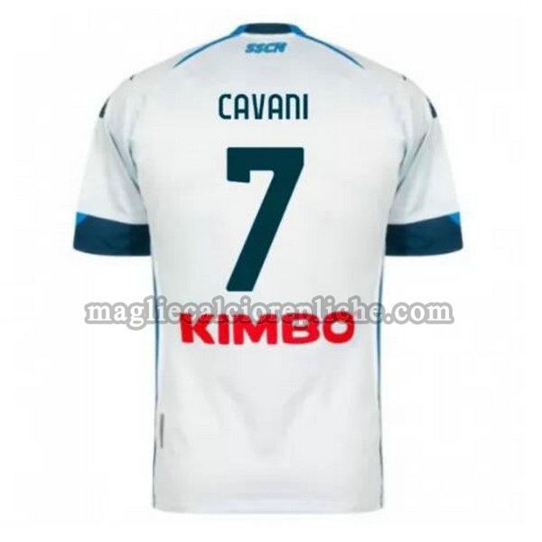 seconda maglie calcio napoli 2020-2021 cavani 7