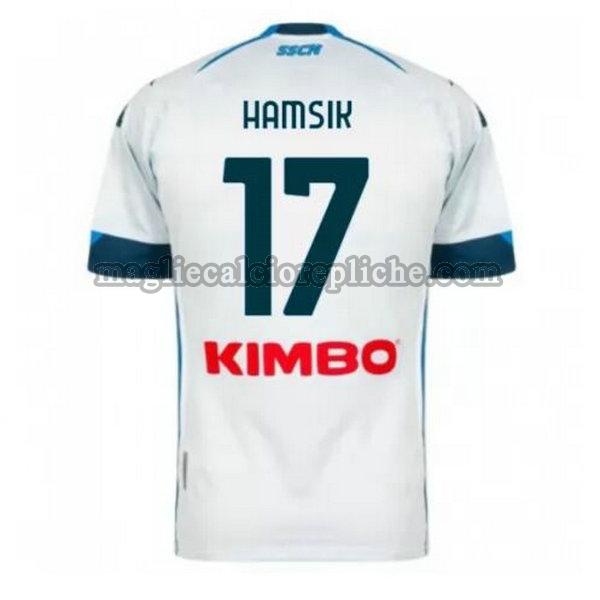 seconda maglie calcio napoli 2020-2021 hamsik 17