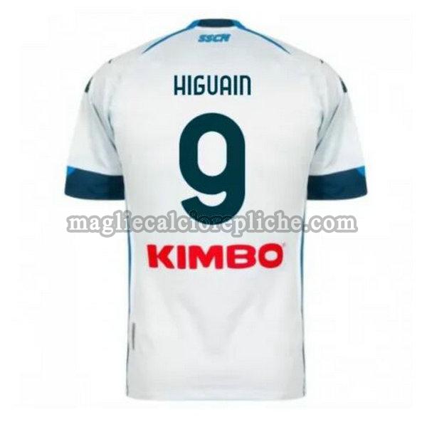 seconda maglie calcio napoli 2020-2021 higuain 9