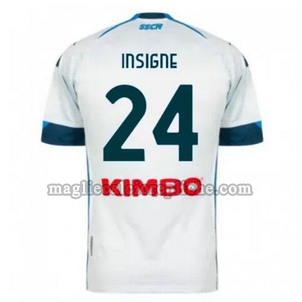 seconda maglie calcio napoli 2020-2021 insigne 24