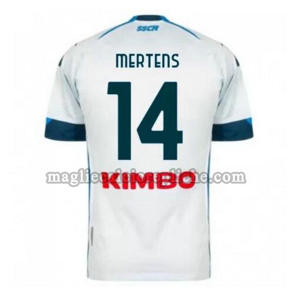 seconda maglie calcio napoli 2020-2021 mertens 14