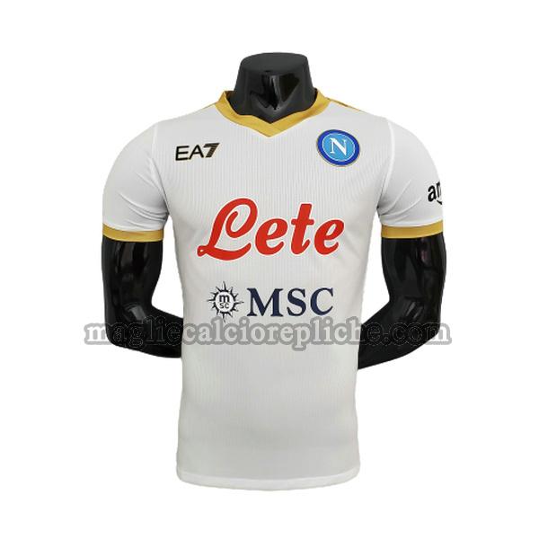 seconda maglie calcio napoli 2021 2022 player bianco