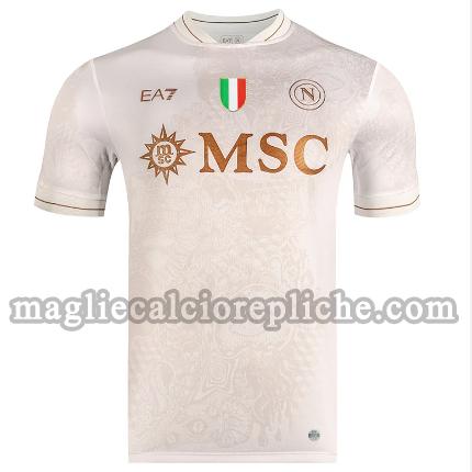 seconda maglie calcio napoli 2025 2026 thailandia bianco