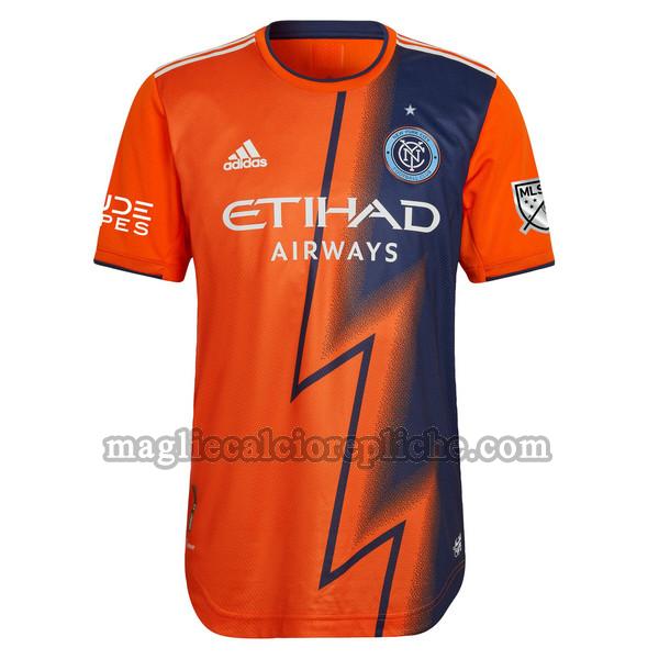 seconda maglie calcio new york city 2022 2023 thailandia arancione