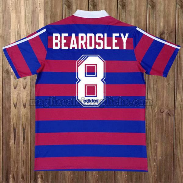 seconda maglie calcio newcastle united 1995-1996 beardsley 8 rosa