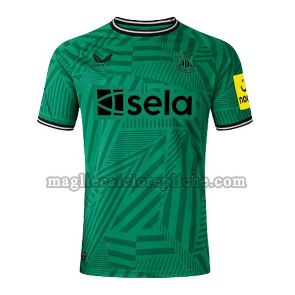 seconda maglie calcio newcastle united 2023 2024 thailandia verde