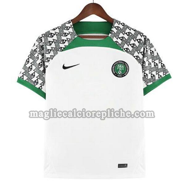 seconda maglie calcio nigeria 2022 thailandia bianco