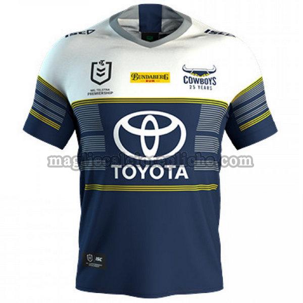 seconda maglie calcio north queensland cowboys 2020 bianco