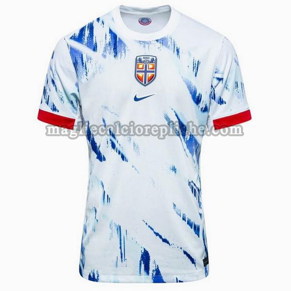 seconda maglie calcio noruega 2024 thailandia blu