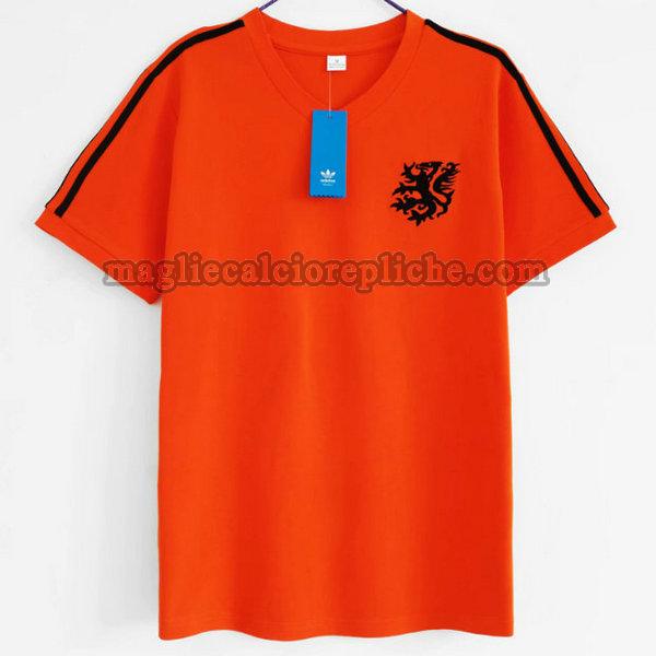 seconda maglie calcio olanda 1974 arancione