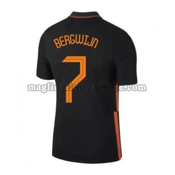 seconda maglie calcio olanda 2020 bergwijn 7