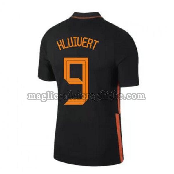 seconda maglie calcio olanda 2020 kluivert 9