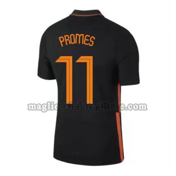 seconda maglie calcio olanda 2020 promes 11