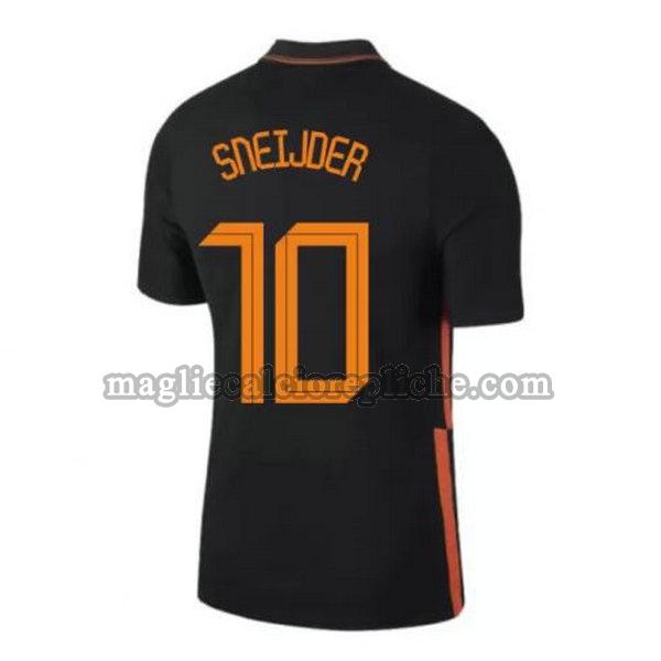 seconda maglie calcio olanda 2020 sneijder 10