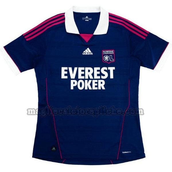 seconda maglie calcio olympique lyon 2011-2012 blu