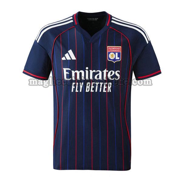 seconda maglie calcio olympique lyon 2025 2026 blu