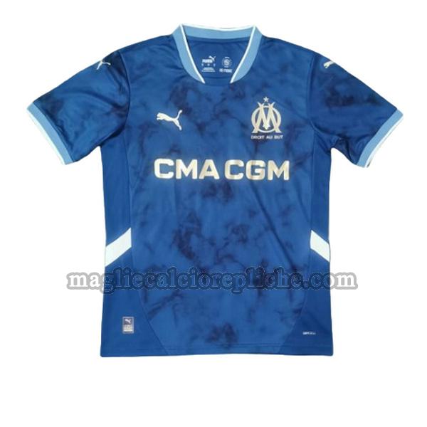 seconda maglie calcio olympique marsiglia 2024 2025 blu
