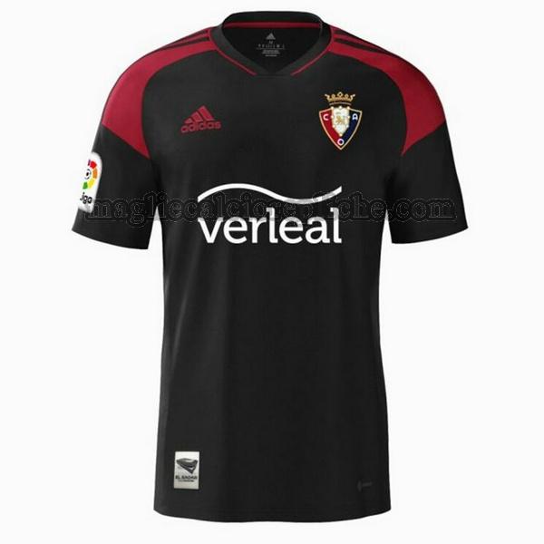 seconda maglie calcio osasuna 2022 2023 thailandia nero