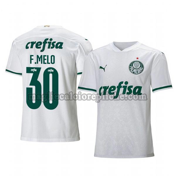 seconda maglie calcio palmeiras 2020-2021 felipe melo 30