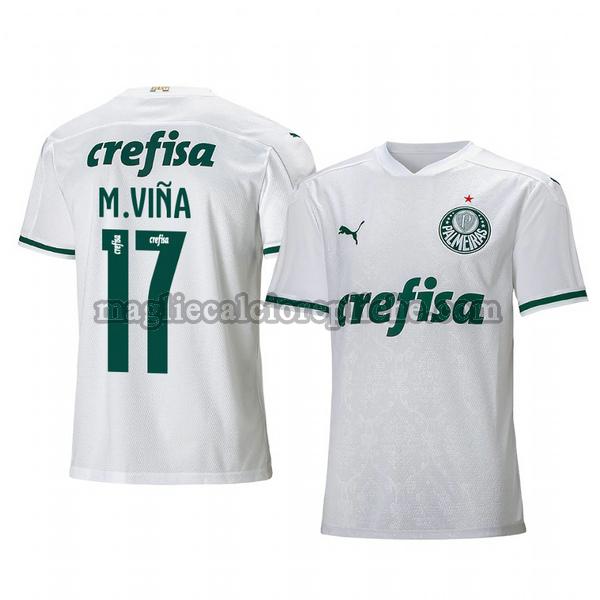 seconda maglie calcio palmeiras 2020-2021 matias vina 17