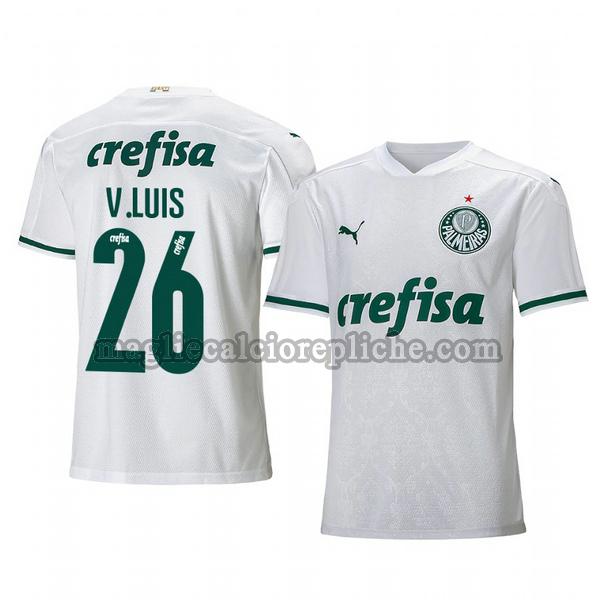 seconda maglie calcio palmeiras 2020-2021 victor luis 26