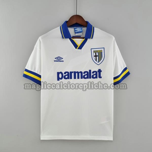 seconda maglie calcio parma 1993 1995 bianco