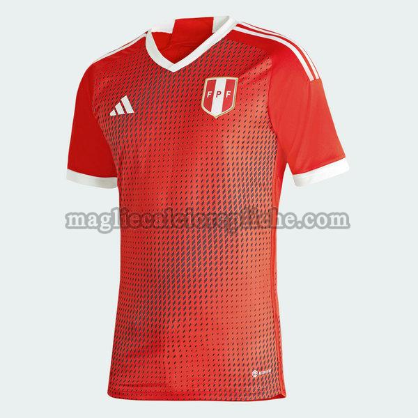 seconda maglie calcio perù 2023 thailandia rosso