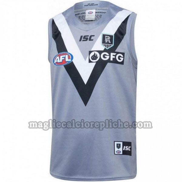 seconda maglie calcio port adelaide 2020 grigio