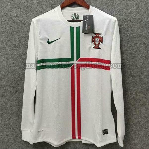 seconda maglie calcio portogallo 2012 bianco