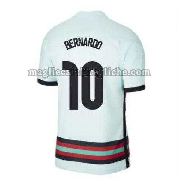 seconda maglie calcio portogallo 2021 bernardo 10