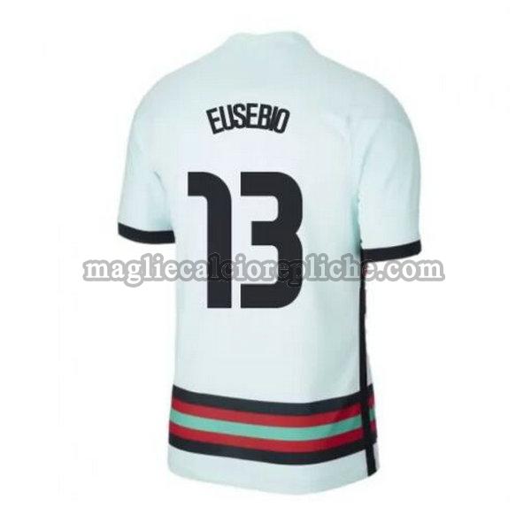 seconda maglie calcio portogallo 2021 eusebio 13