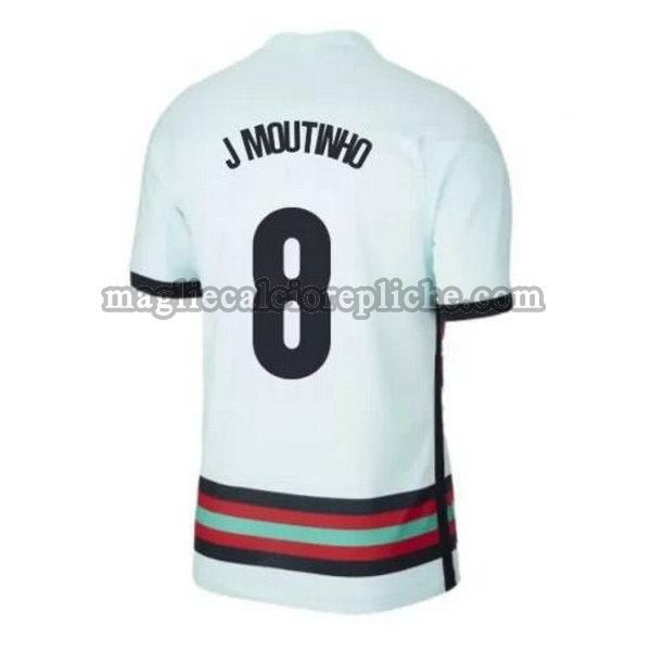 seconda maglie calcio portogallo 2021 j moutinho 8