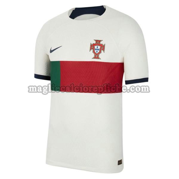 seconda maglie calcio portogallo 2022 bianco