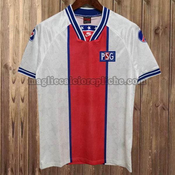 seconda maglie calcio psg 1994-1995 bianco