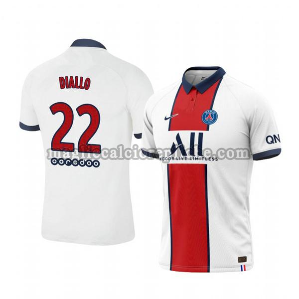 seconda maglie calcio psg 2020-2021 abdou diallo 22